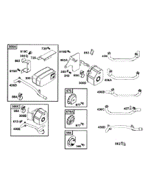 B&S Muffler Groups, Manifolds parts for Mtd Pro Wide Area Mower 55AF3C5M195 from AppliancePartsPros.com