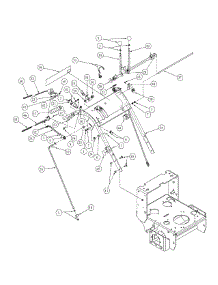 Standard Handle Assembly Wt parts for Mtd Pro Wide Area Mower 55AF3C5M195 from AppliancePartsPros.com