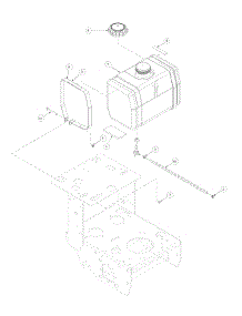 Tank Assembly Wt parts for Mtd Pro Wide Area Mower 55AF3C5M195 from AppliancePartsPros.com