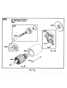 B&S Electric Starter (Part 3) parts for Mtd Pro Wide Area Mower 55AF3C5T195 from AppliancePartsPros.com