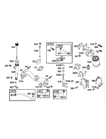 B&S Manifold, Fuel Pump, Oil Group parts for Mtd Pro Wide Area Mower 55AF3C5T195 from AppliancePartsPros.com