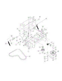 Engine Deck Assembly Wt parts for Mtd Pro Wide Area Mower 55AF3C5T195 from AppliancePartsPros.com