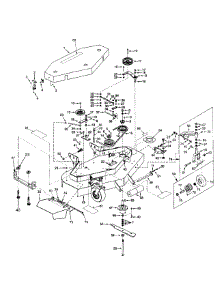 Fabricated Cutter Deck parts for Mtd Pro Wide Area Mower 55AF3C5T195 from AppliancePartsPros.com