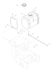 Tank Assembly Wt parts for Mtd Pro Wide Area Mower 55AF3C5T195 from AppliancePartsPros.com
