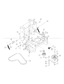 Engine Deck Assembly Wt parts for Mtd Pro Wide Area Mower 55AF3B6-195 from AppliancePartsPros.com