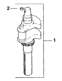 Kohler Engine Crankshaft parts for Mtd Pro Wide Area Mower 55AF3B6K195 from AppliancePartsPros.com