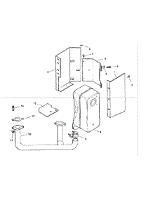 Kohler Engine Exhaust parts for Mtd Pro Wide Area Mower 55AF3B6K195 from AppliancePartsPros.com