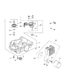 Kohler Engine Oil Pan & Lubrication parts for Mtd Pro Wide Area Mower 55AF3B6K195 from AppliancePartsPros.com