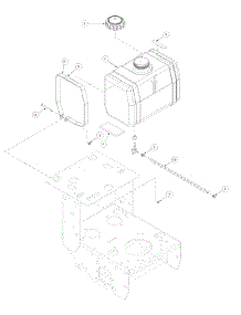 Tank Assembly Wt parts for Mtd Pro Wide Area Mower 55AF3B6K195 from AppliancePartsPros.com