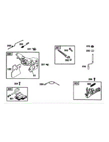 B&S Engine Controls, Elec & Brake parts for Mtd Pro Commercial Mower 51B-330-195 from AppliancePartsPros.com