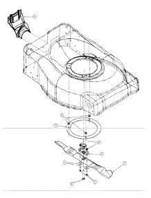 Blade - Briggs parts for Mtd Pro Commercial Mower 51B-330-195 from AppliancePartsPros.com