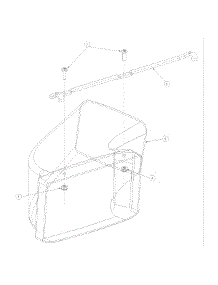 Chute parts for Mtd Pro Commercial Mower 51B-330-195 from AppliancePartsPros.com