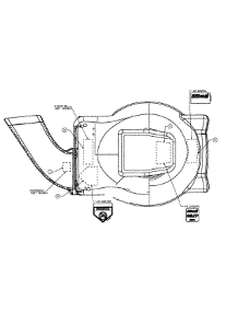 Decal parts for Mtd Pro Commercial Mower 51B-330-195 from AppliancePartsPros.com
