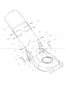 Handle parts for Mtd Pro Commercial Mower 51B-330-195 from AppliancePartsPros.com