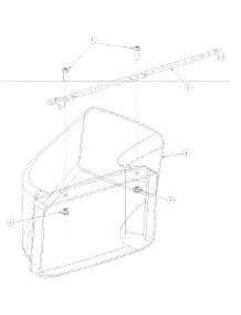 Chute parts for Mtd Pro Commercial Mower 51A-330-195 from AppliancePartsPros.com