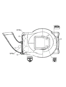 Decal parts for Mtd Pro Commercial Mower 51A-330-195 from AppliancePartsPros.com