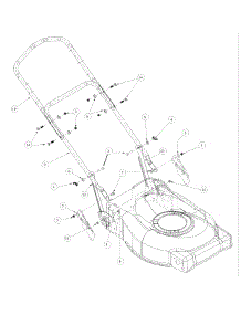 Handle parts for Mtd Pro Commercial Mower 51A-330-195 from AppliancePartsPros.com