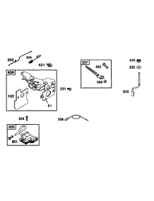 B&S Engine Controls & Elect parts for Mtd Pro Commercial Mower 52B-370-195 from AppliancePartsPros.com