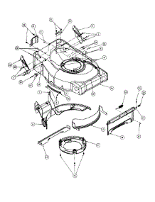 Cutter Deck With Shifter parts for Mtd Pro Commercial Mower 52B-370-195 from AppliancePartsPros.com