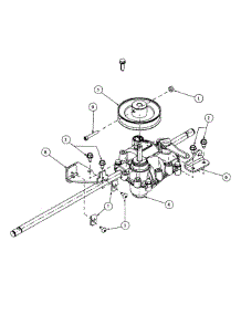 Transmission Assembly Cable Shift parts for Mtd Pro Commercial Mower 52B-370-195 from AppliancePartsPros.com