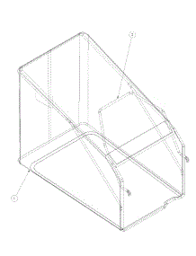 Catcher parts for Mtd Pro Commercial Mower 52A-370-195 from AppliancePartsPros.com