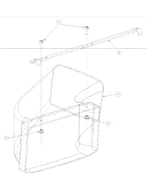 Chute parts for Mtd Pro Commercial Mower 52A-370-195 from AppliancePartsPros.com