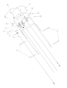 Control Self Propelled parts for Mtd Pro Commercial Mower 52A-370-195 from AppliancePartsPros.com