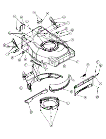 Cutter Deck With Shifter parts for Mtd Pro Commercial Mower 52A-370-195 from AppliancePartsPros.com