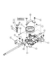 Transmission For Shift Lever parts for Mtd Pro Commercial Mower 52A-370-195 from AppliancePartsPros.com