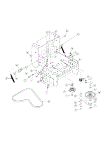 Engine Deck Assembly Wt parts for Mtd Pro Wide Area Mower 55AF3B7J195 from AppliancePartsPros.com