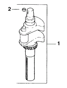 Kohler Engine Crankshaft parts for Mtd Pro Wide Area Mower 55AF3B7J195 from AppliancePartsPros.com