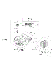 Kohler Engine Oil Pan & Lubrication parts for Mtd Pro Wide Area Mower 55AF3B7J195 from AppliancePartsPros.com