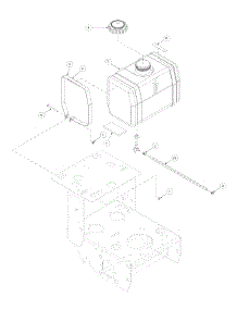 Tank Assembly Wt parts for Mtd Pro Wide Area Mower 55AF3B7J195 from AppliancePartsPros.com