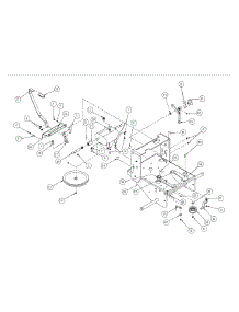 Deck Assembly Standard Track parts for Mtd Pro Wide Area Mower 55AE200R718 from AppliancePartsPros.com