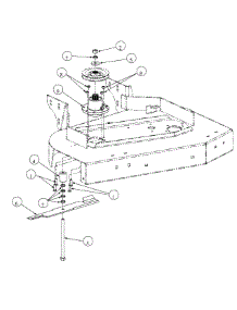 Spindle Assembly parts for Mtd Pro Wide Area Mower 55AE200R718 from AppliancePartsPros.com