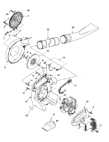 General Assembly parts for Mtd Pro Landscape Maintenance 59AF302-195 from AppliancePartsPros.com