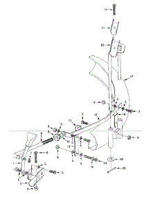 Optional Remote Deflector parts for Mtd Pro Landscape Maintenance 56A-447-195 from AppliancePartsPros.com