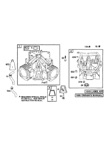 B&S Cylinder Group, Sump Base parts for Mtd Pro Z-Force 53AB555M195 from AppliancePartsPros.com