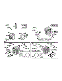 B&S Head Assemblies parts for Mtd Pro Z-Force 53AB555M195 from AppliancePartsPros.com