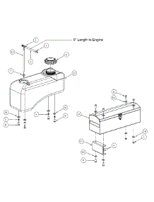 Fuel Tank Assembly parts for Mtd Pro Z-Force 53AB555M195 from AppliancePartsPros.com
