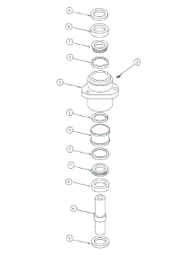 Deck Spindle parts for Mtd Pro Z-Force 53AB5B8K195 from AppliancePartsPros.com