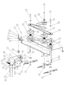 Float Deck Spindle Assembly parts for Mtd Pro Z-Force 53AB5B8K195 from AppliancePartsPros.com