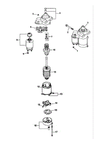 Kohler Engine Starting System parts for Mtd Pro Z-Force 53AB5B8K195 from AppliancePartsPros.com