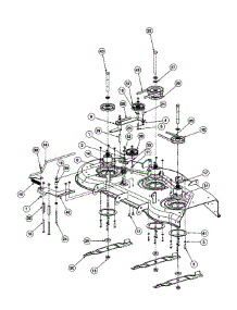 Deck Spindle Assembly parts for Mtd Pro Z-Force 53AB5B8J195 from AppliancePartsPros.com