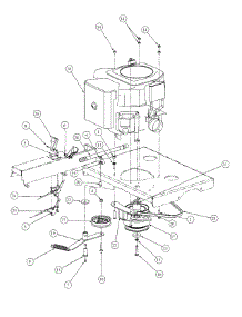 Engine Assembly parts for Mtd Pro Z-Force 53AB5B8J195 from AppliancePartsPros.com