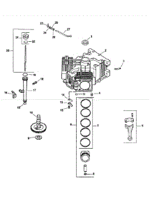 Kohler Engine Crankcase parts for Mtd Pro Z-Force 53AB5B8J195 from AppliancePartsPros.com