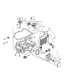 Kohler Engine Oil Pan & Lubrication parts for Mtd Pro Z-Force 53AB5B8J195 from AppliancePartsPros.com