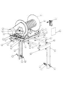 Hose Reel Mounting Bracket parts for Mtd Pro Landscape Maintenance 56A-734E195 from AppliancePartsPros.com