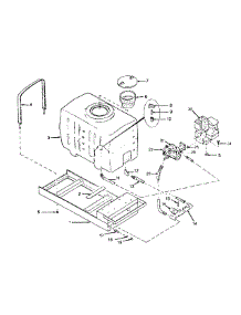 50 Gallon, Gasoline - Powered, Polyethylene Tank Sprayer parts for Mtd Pro Landscape Maintenance 56A-733-195 from AppliancePartsPros.com