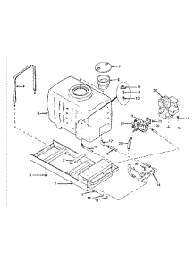 50 Gallon, Gasoline - Powered, Polyethylene Tank Sprayer parts for Mtd Pro Landscape Maintenance 56A-733P195 from AppliancePartsPros.com